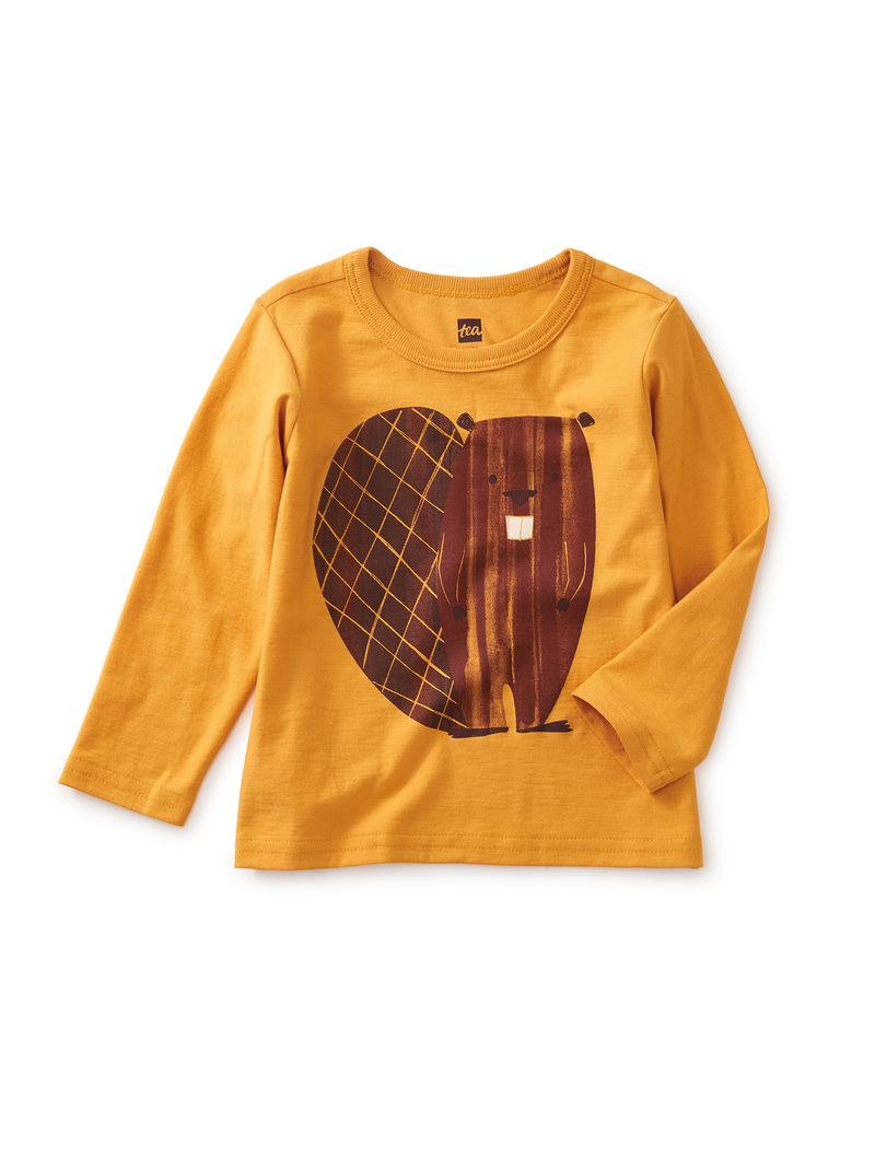 Kleiner Biber Baby Graphic Tee