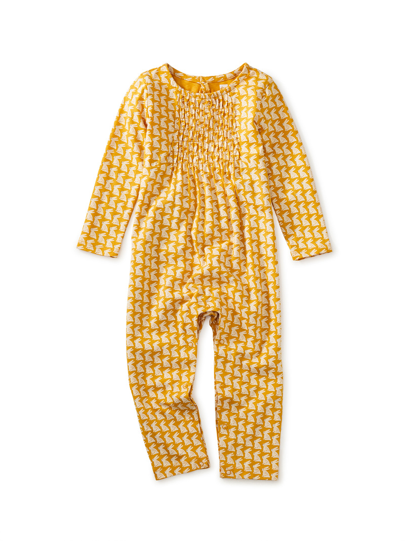 Paneled Baby Romper