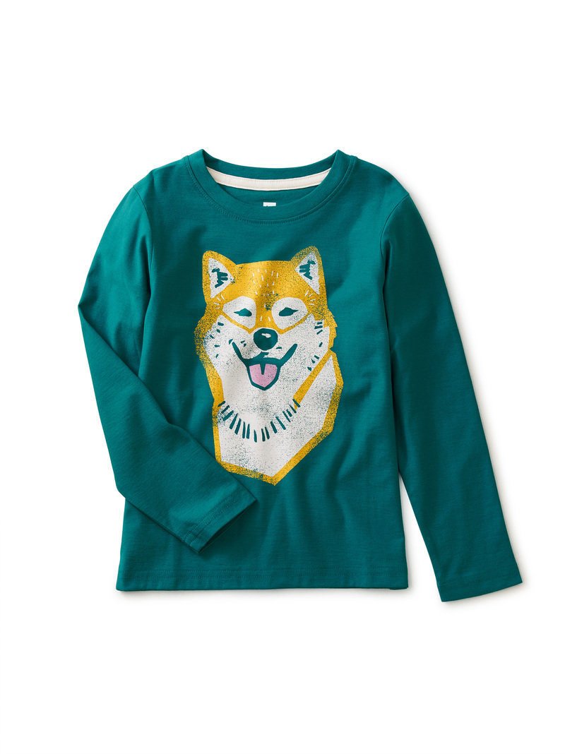 Shiba Inu Smile Graphic Tee