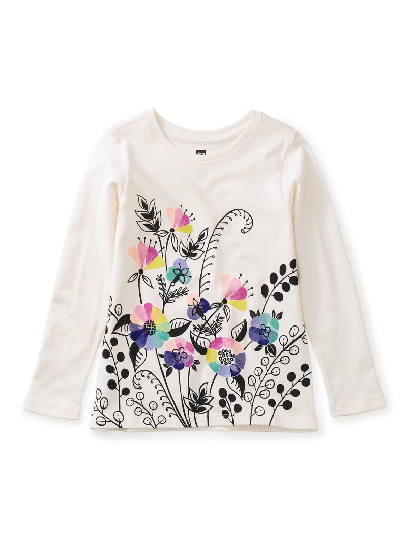 Rainbow Wildflower Graphic Tee