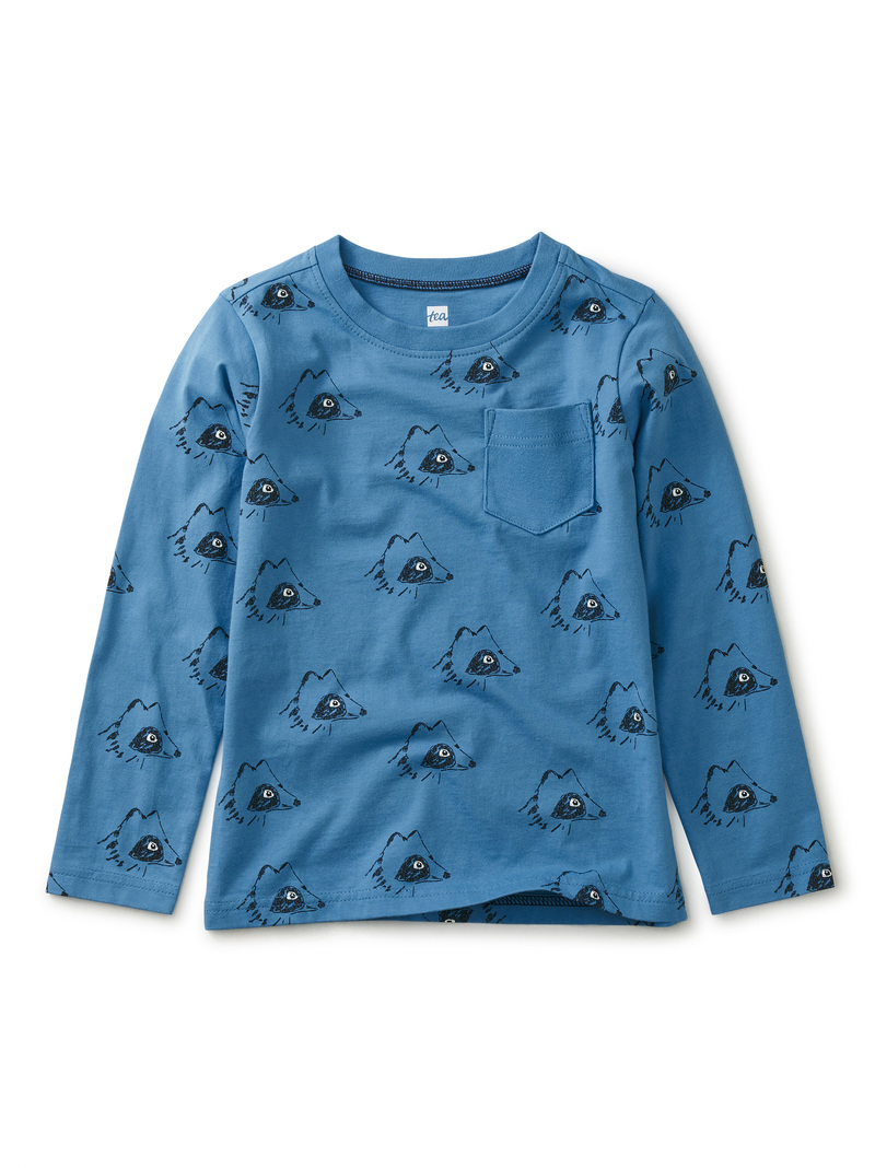 Long-Sleeve  Printed Tee