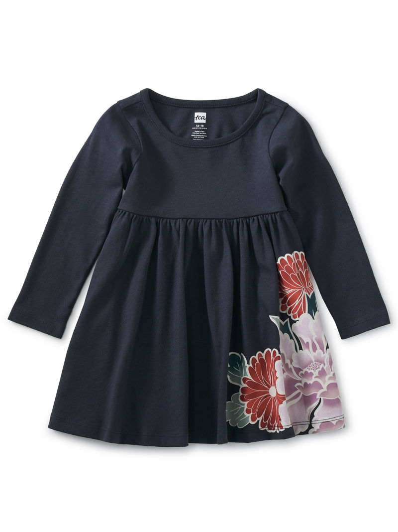 Long Sleeve Twirl Baby Dress