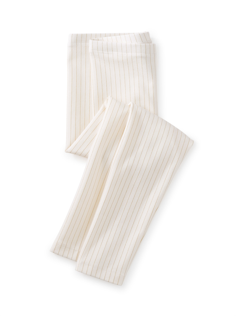 Metallic Stripe Leggings
