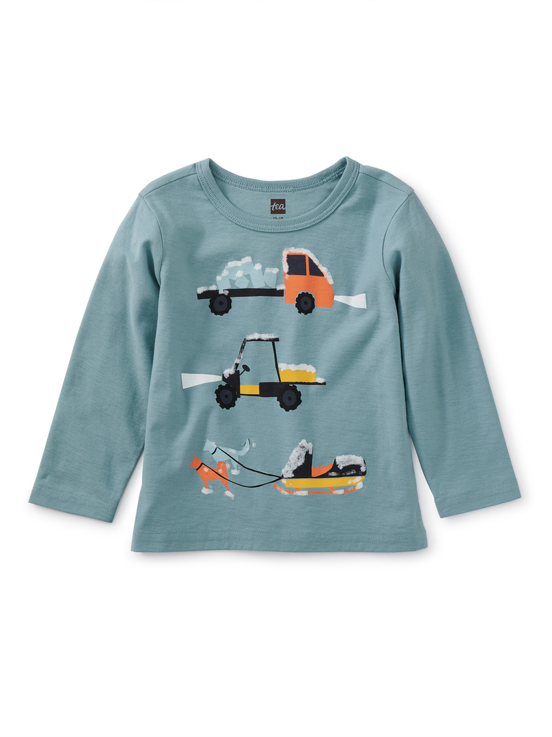 Winter Wheels Baby Graphic Tee