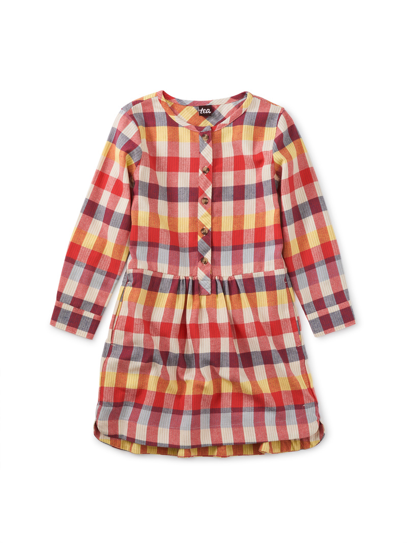 Flannel Shirt Dress