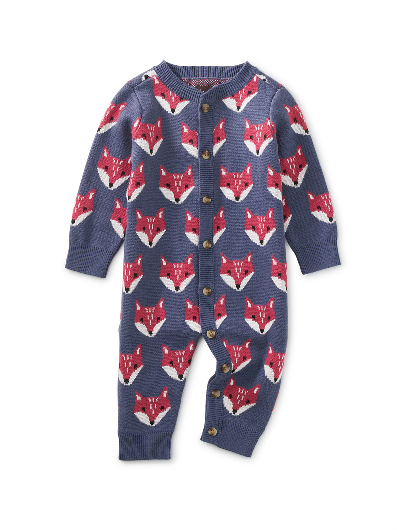 Friendly Fox Baby Romper