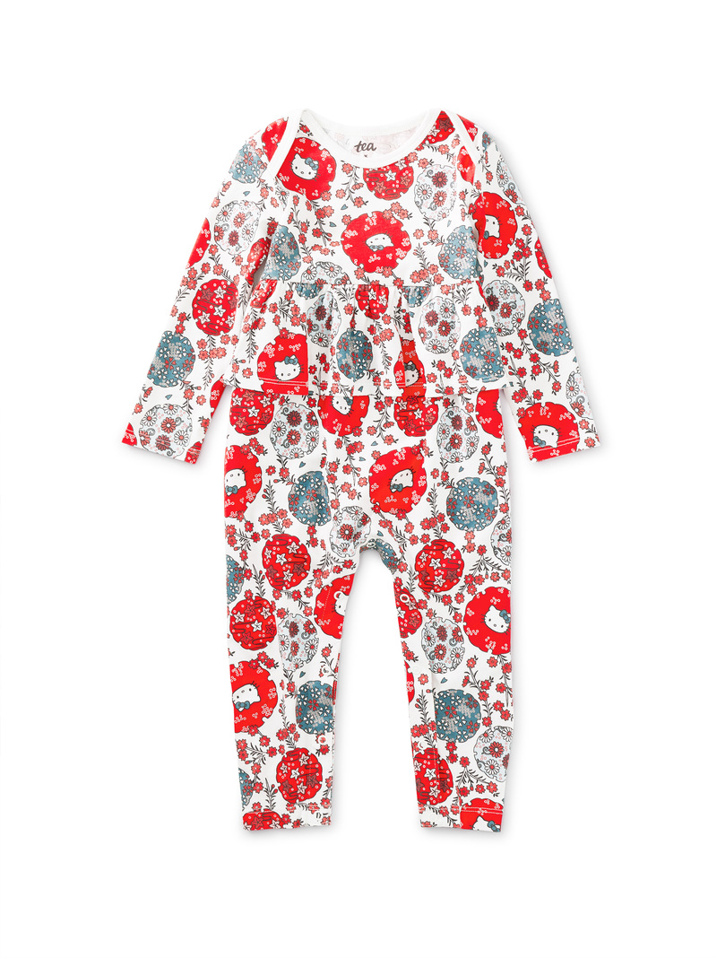 Hello Kitty® Peplum Baby Romper