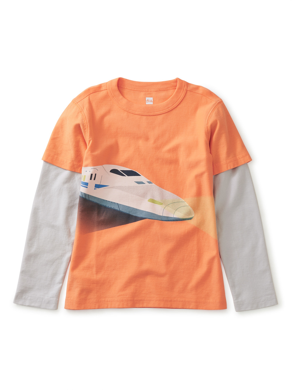 Fast Train Layerd Graphic Tee