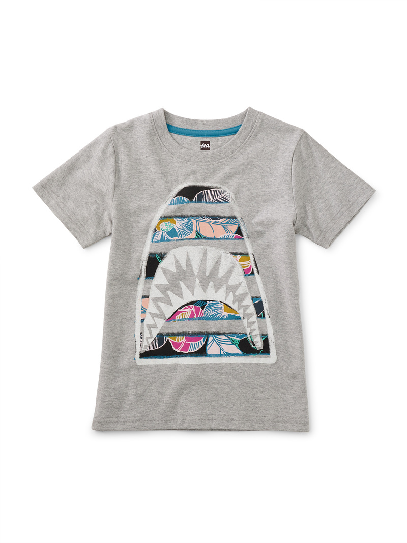 Tropical Shark Graphic Tee