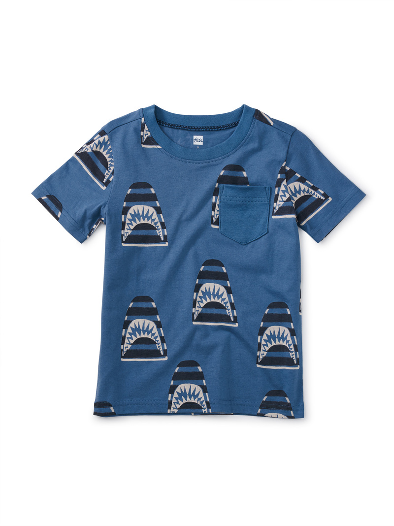 Printed Pocket Tee