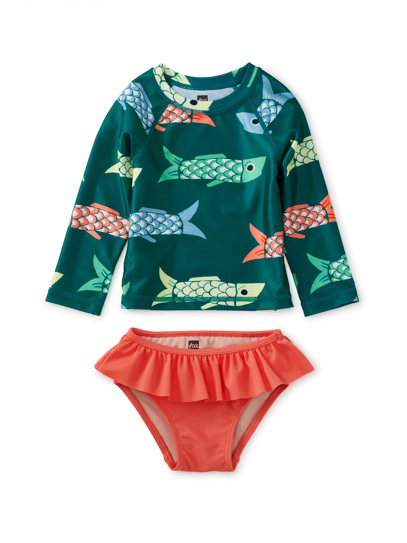 Rash Guard Baby Swim Set