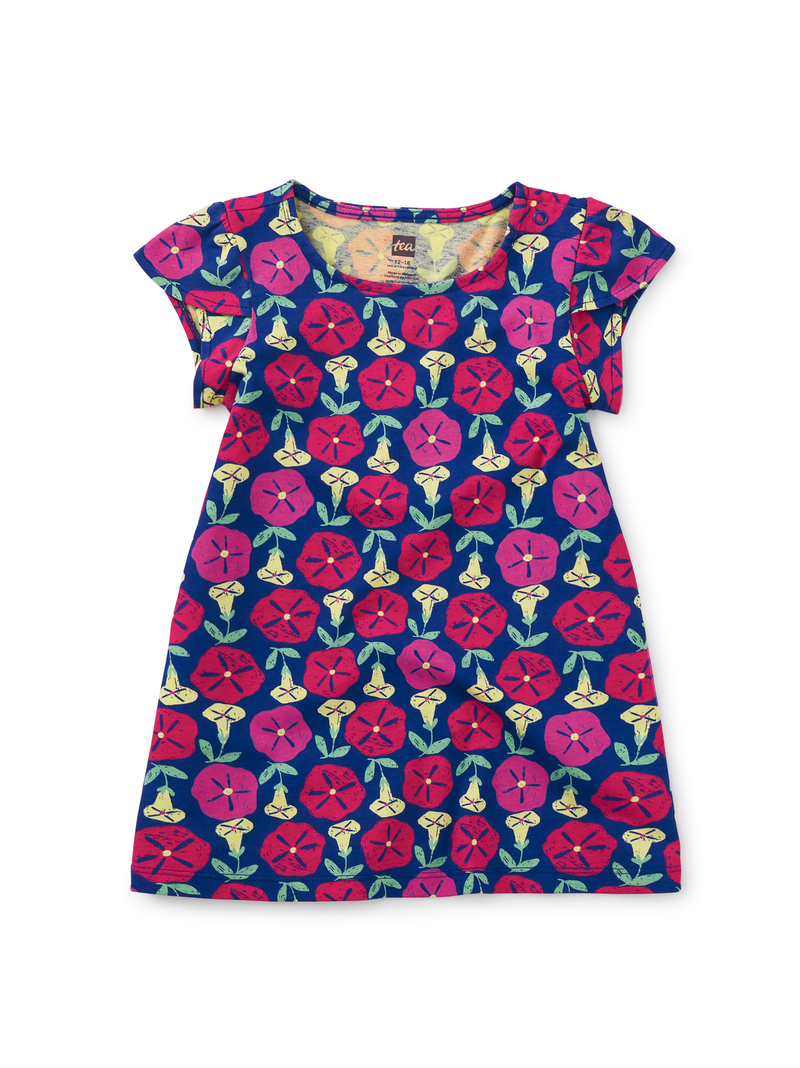 Petal Sleeve Baby Dress
