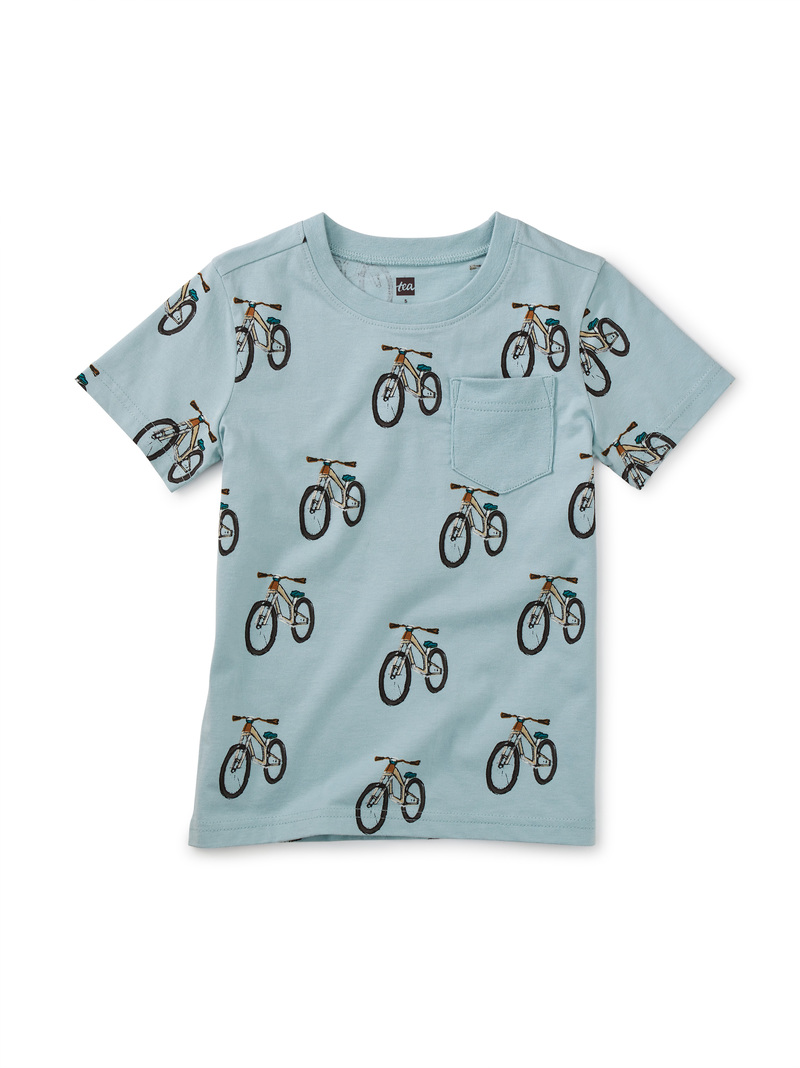 Printed Pocket Tee