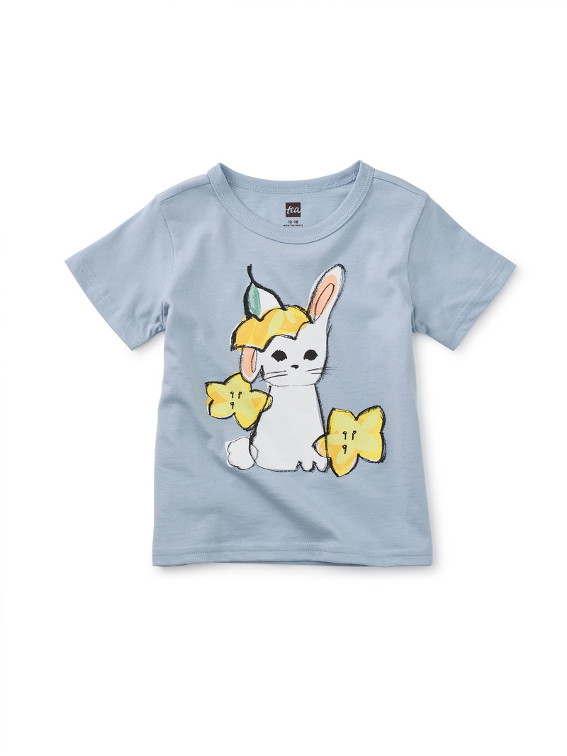Garden Bunny Baby Graphic Tee