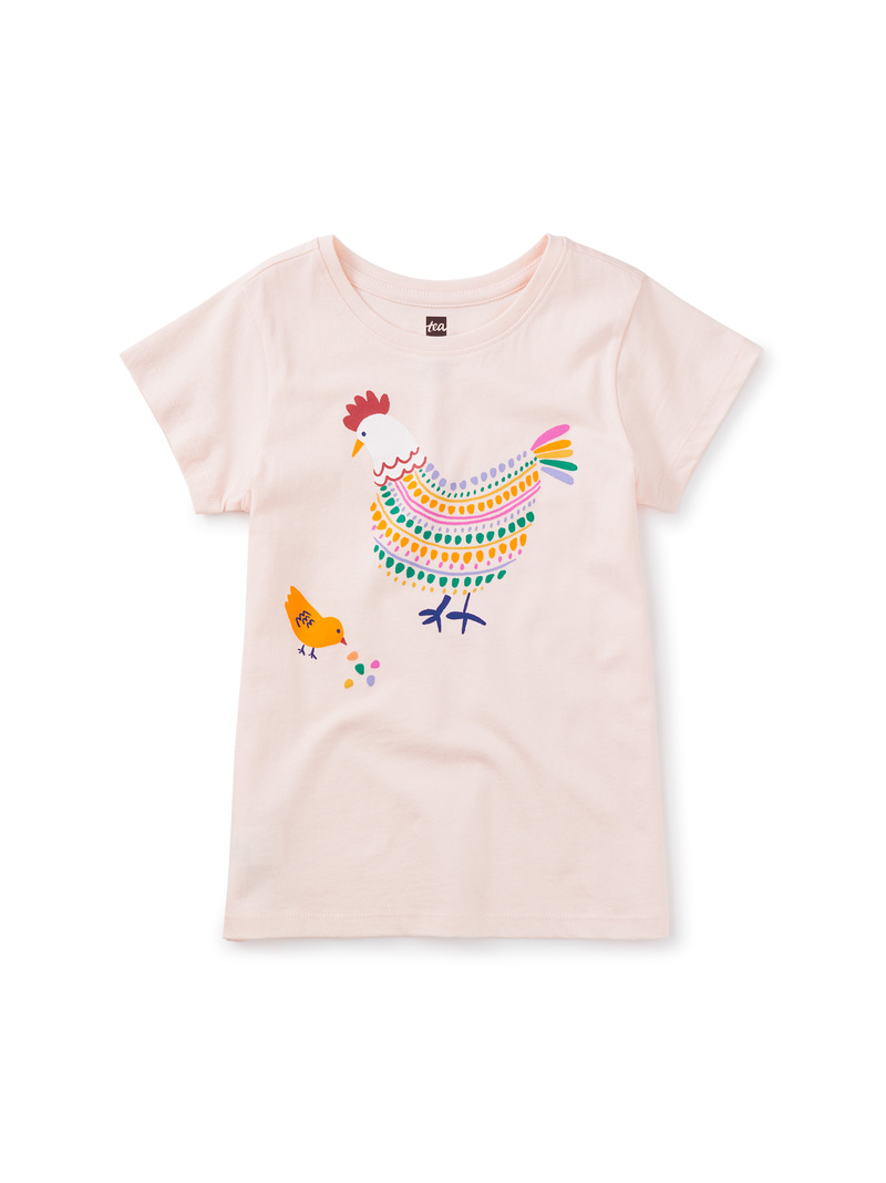 Rainbow Chicken Graphic Tee