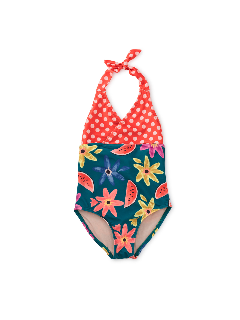 Halter One-Piece Swimsuit