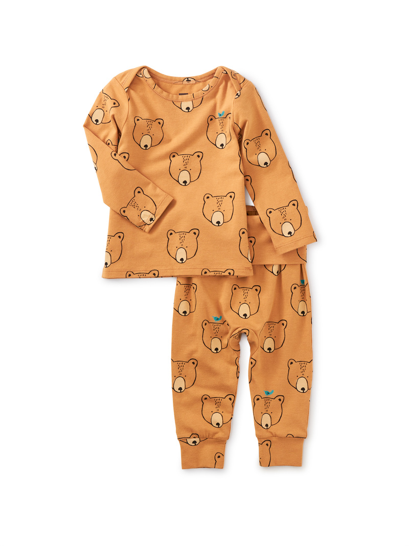 Baby Lap Shoulder Top Set