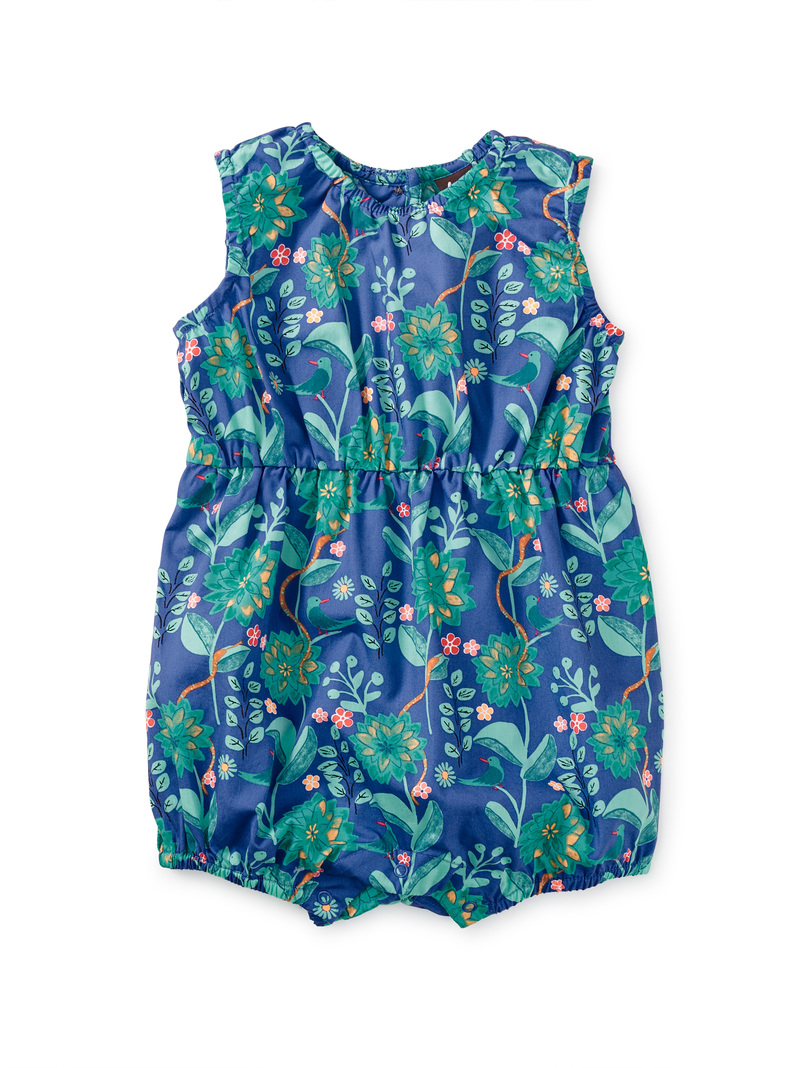 Peek-a-Boo Back Baby Romper