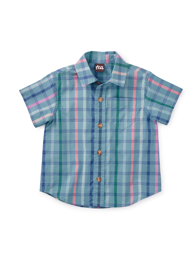 Madras Woven Baby Shirt