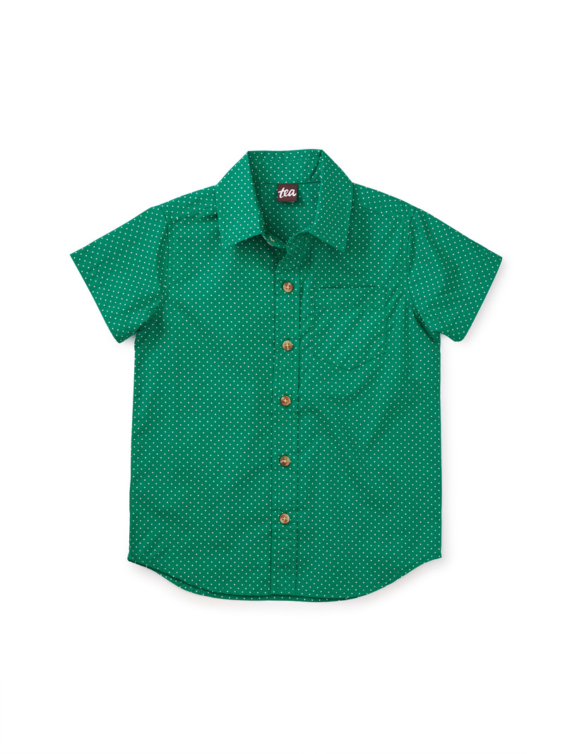 Button Up Woven Shirt