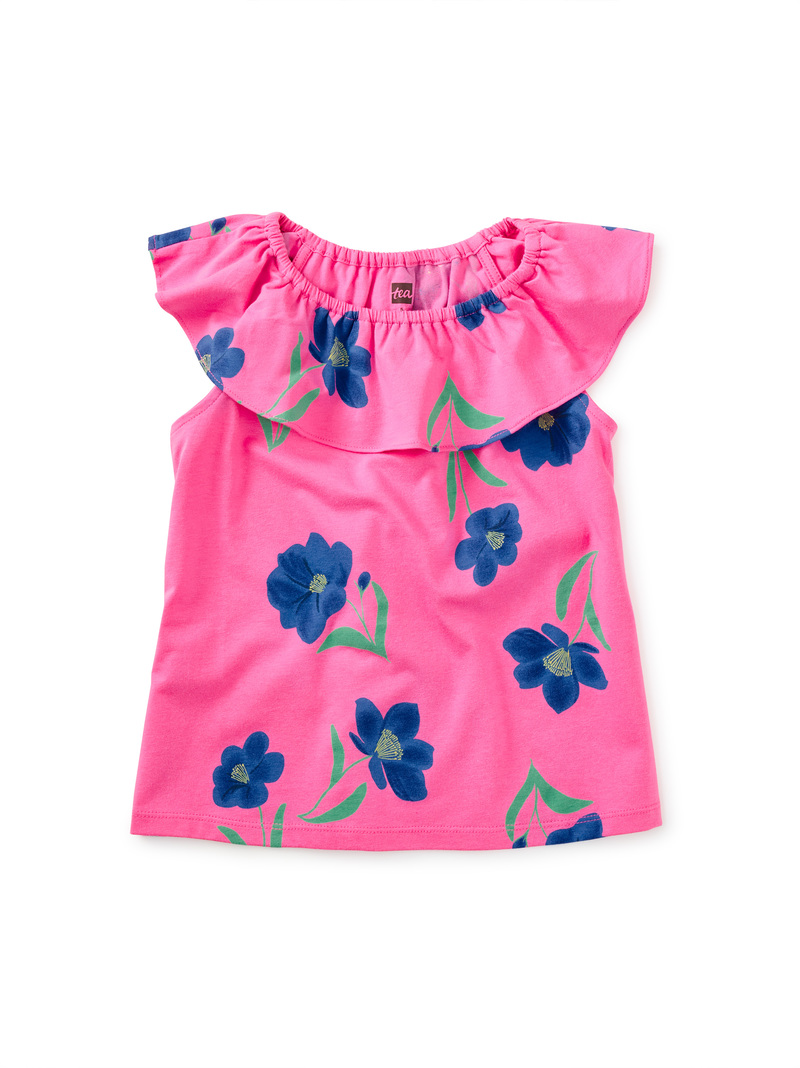 Ruffle Collar Tank
