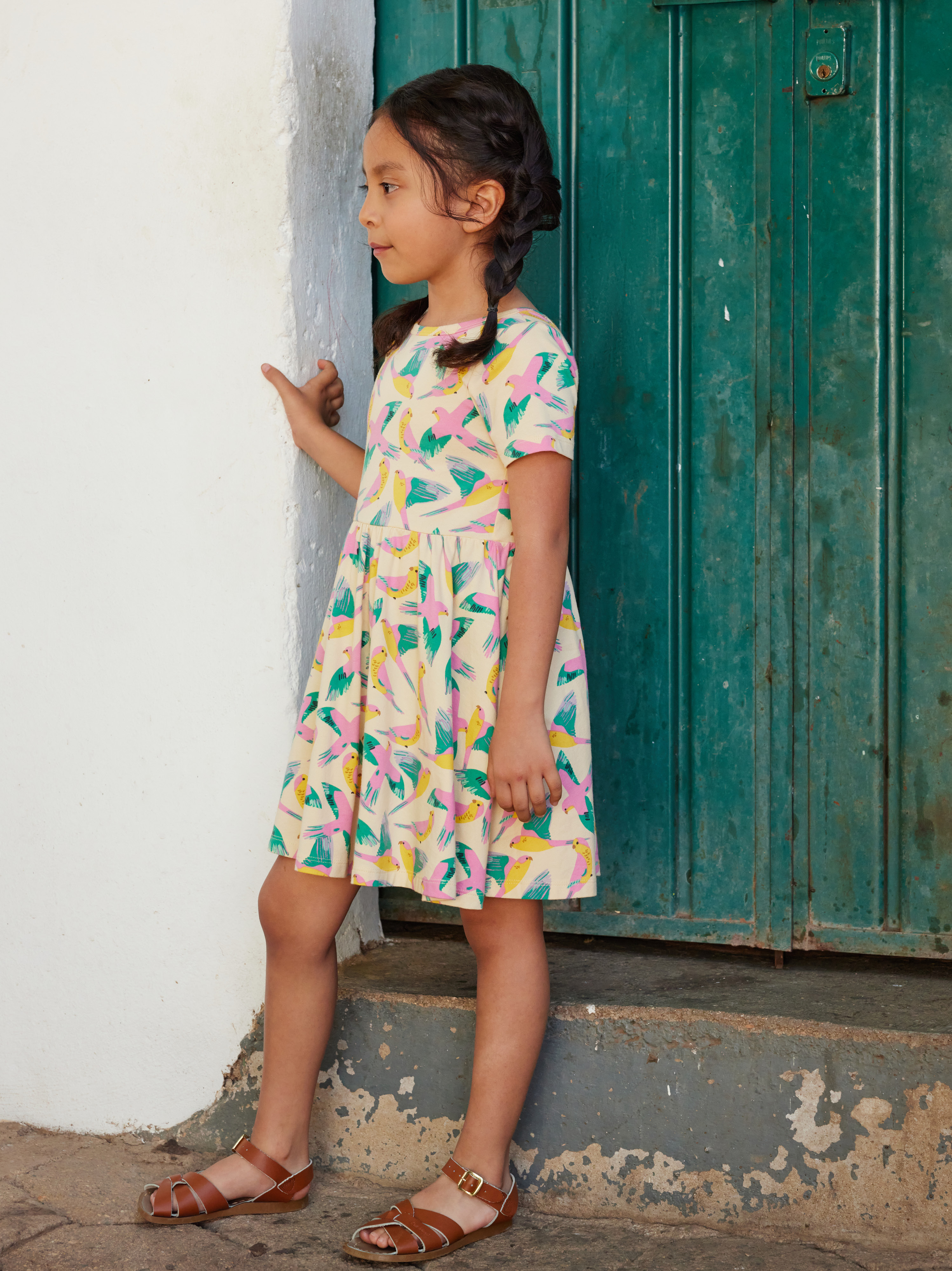Short Sleeve Ballet Dress | Tea Collection