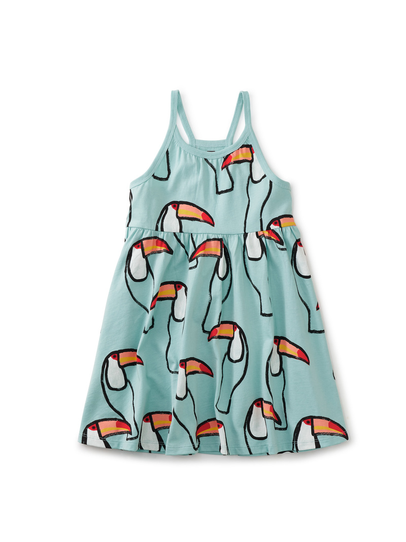 Spaghetti Strap Trapeze Dress