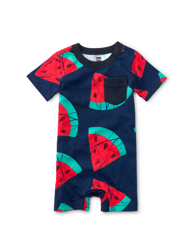Pocket Shortie Baby Romper