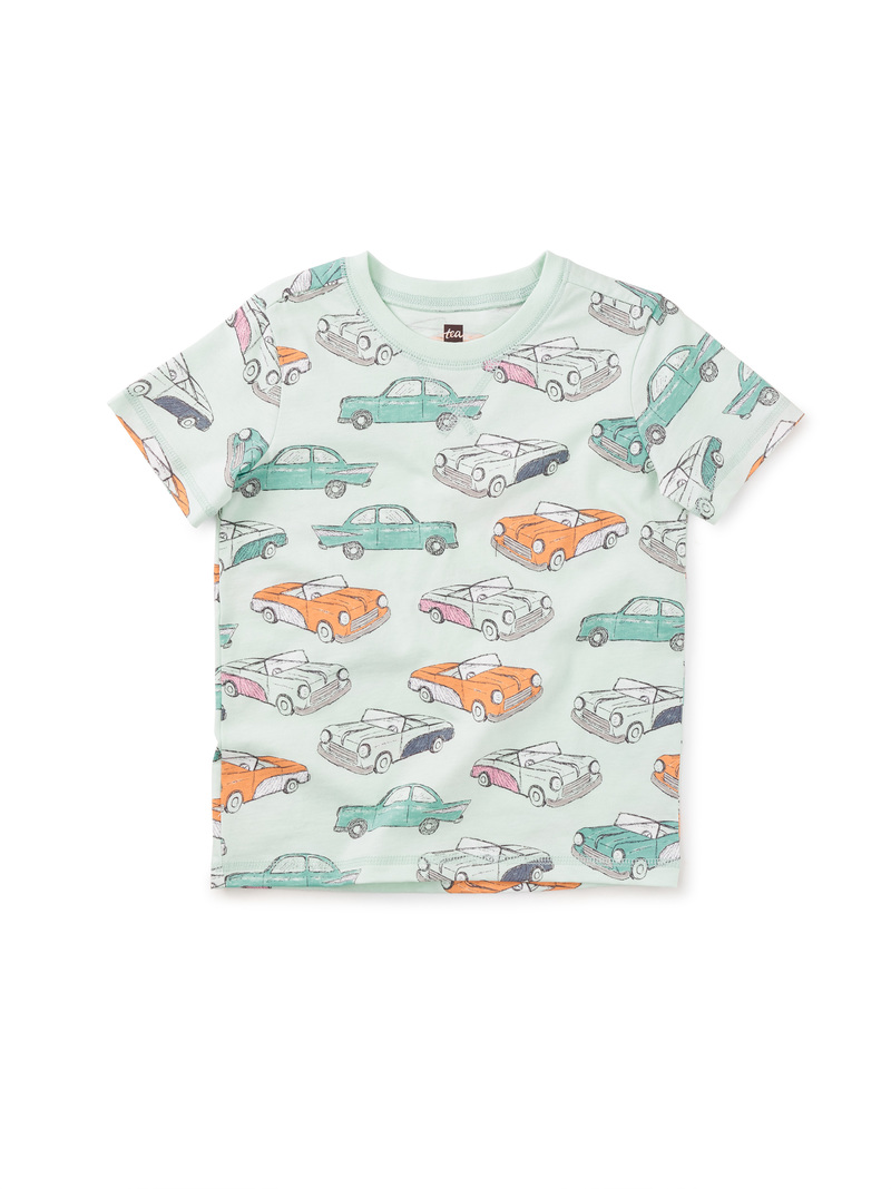 Cuban Cars Printed Tee