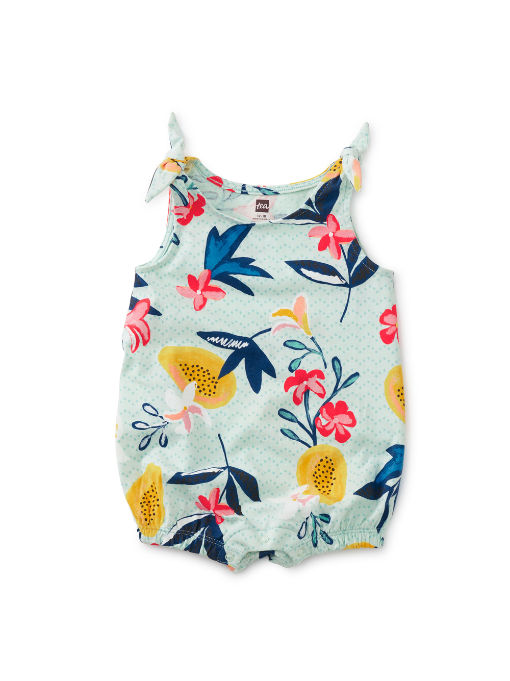 Tie Shoulder Baby Romper