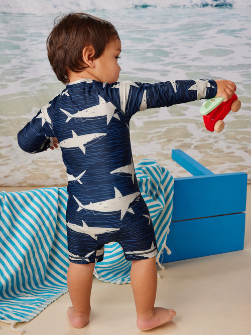 Rash Guard Baby Swimsuit Tea Collection