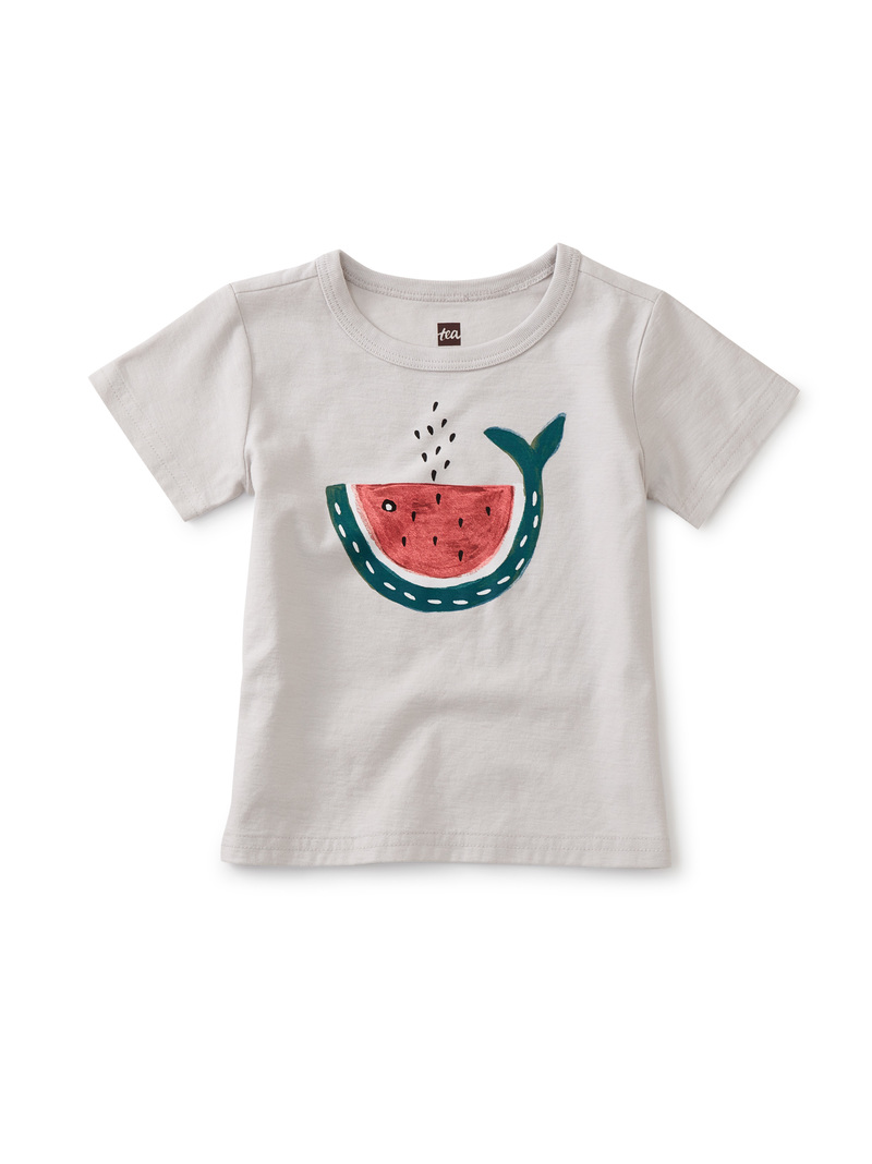 Whale Melon Baby Graphic Tee