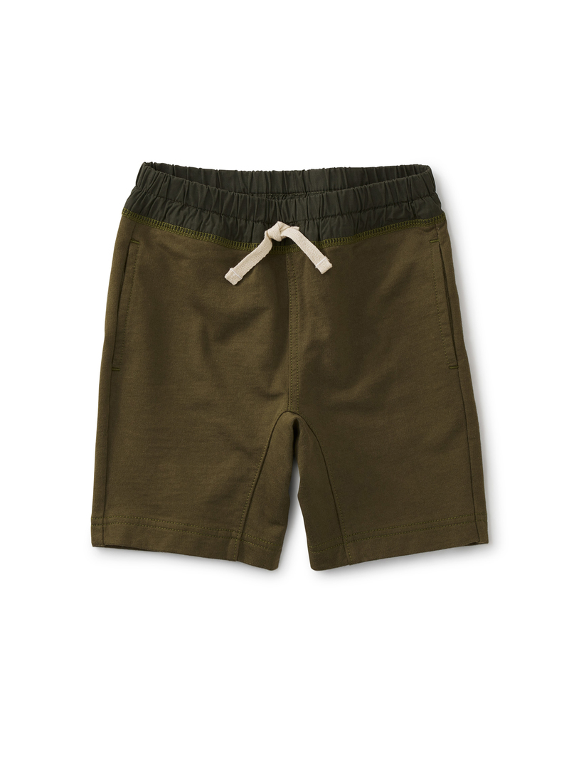 Tie Waist Beach Shorts