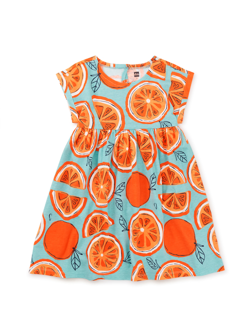 Short Sleeve Empire Dress