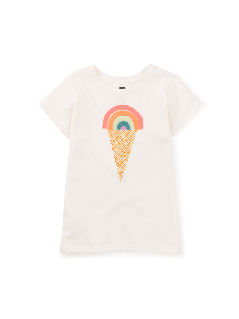 Rainbow Ice Cream Graphic Tee