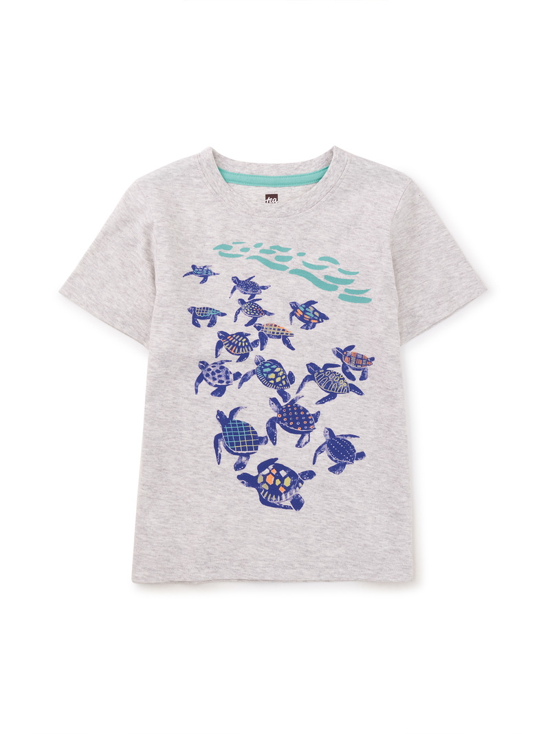 Swimming Turtles Graphic Tee