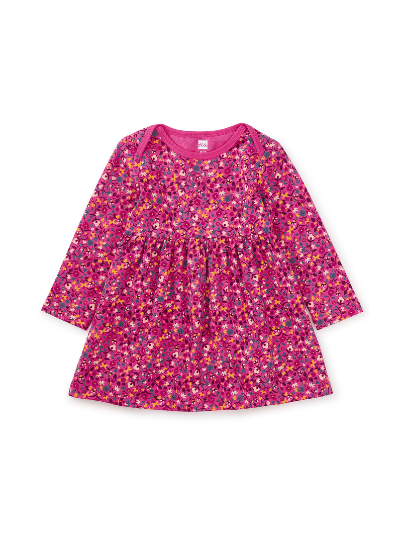 Long Sleeve Skirted Baby Dress