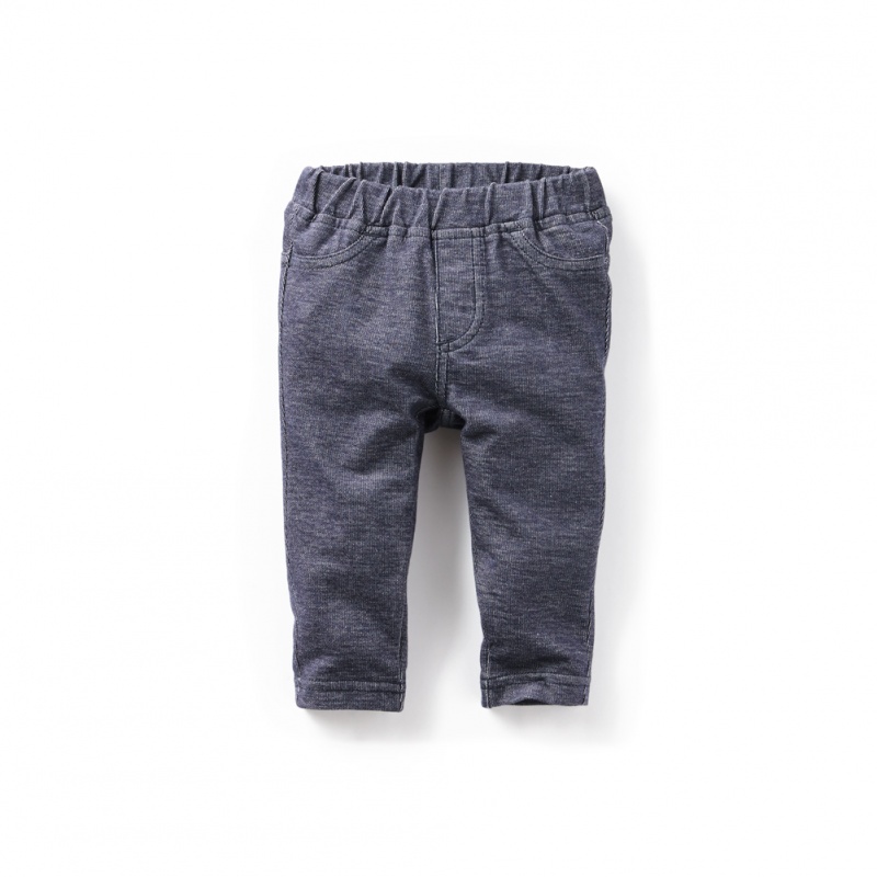 Skinny Minny Denim Look Skinny Pants