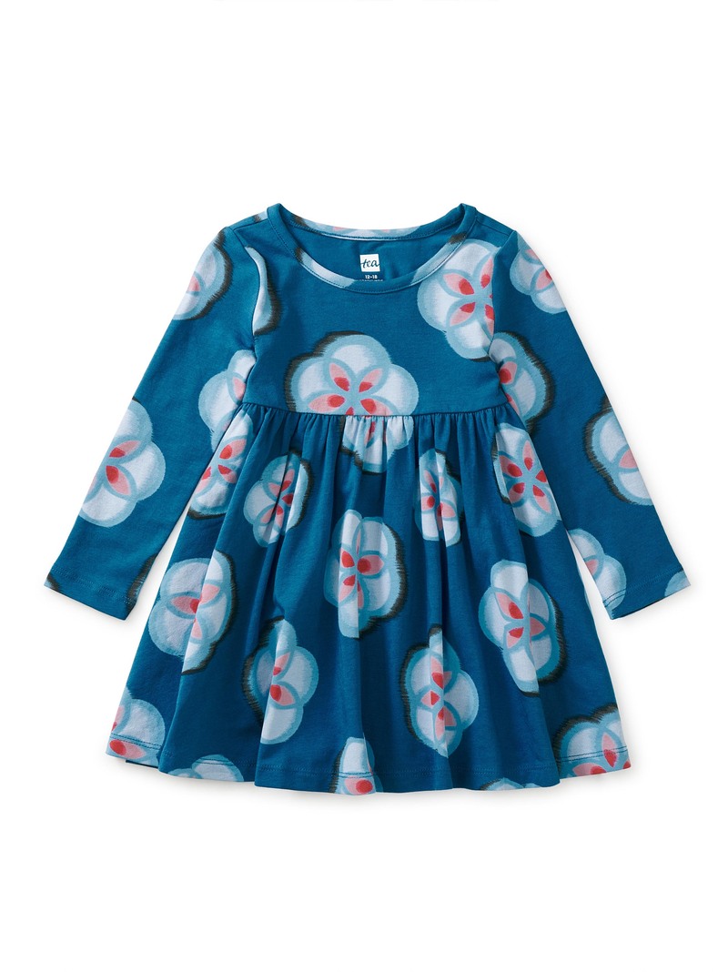 Long Sleeve Twirl Baby Dress