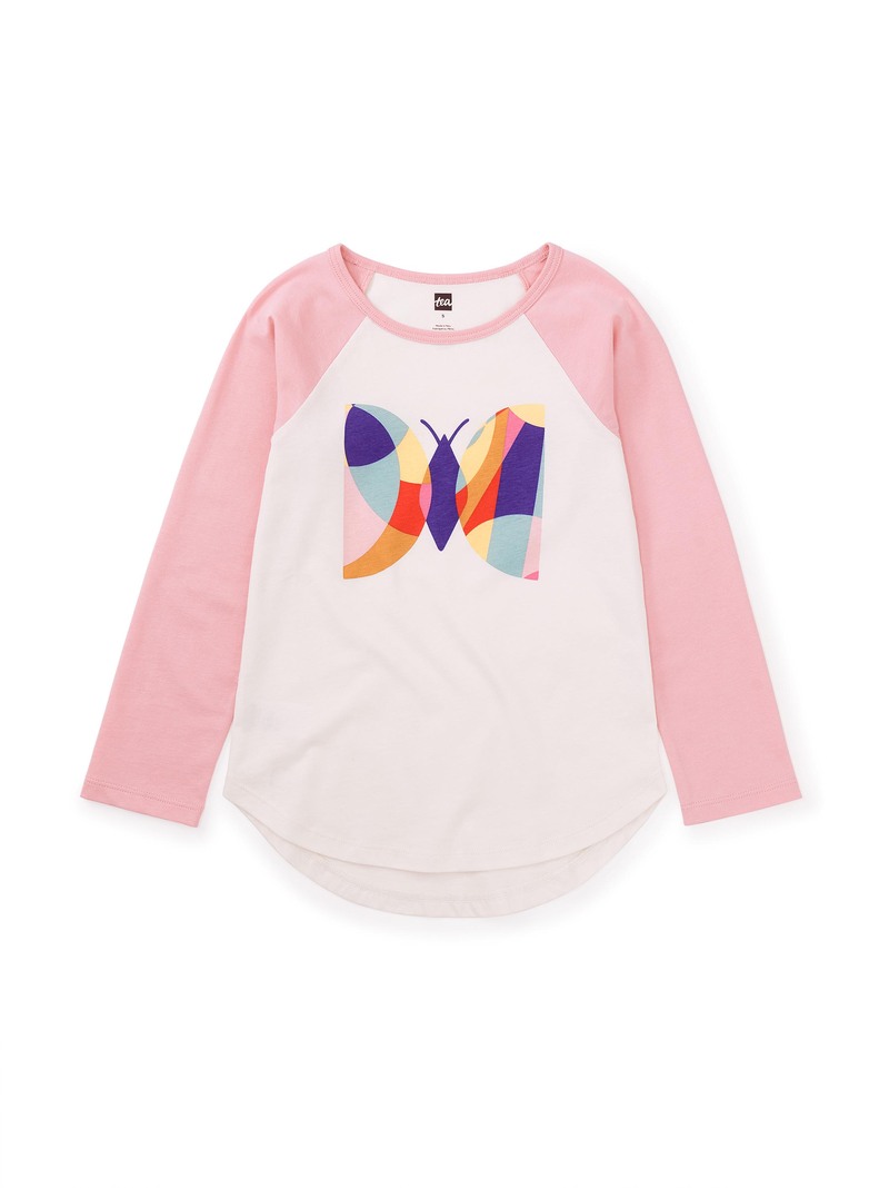 Sonia's Butterfly Raglan Tee