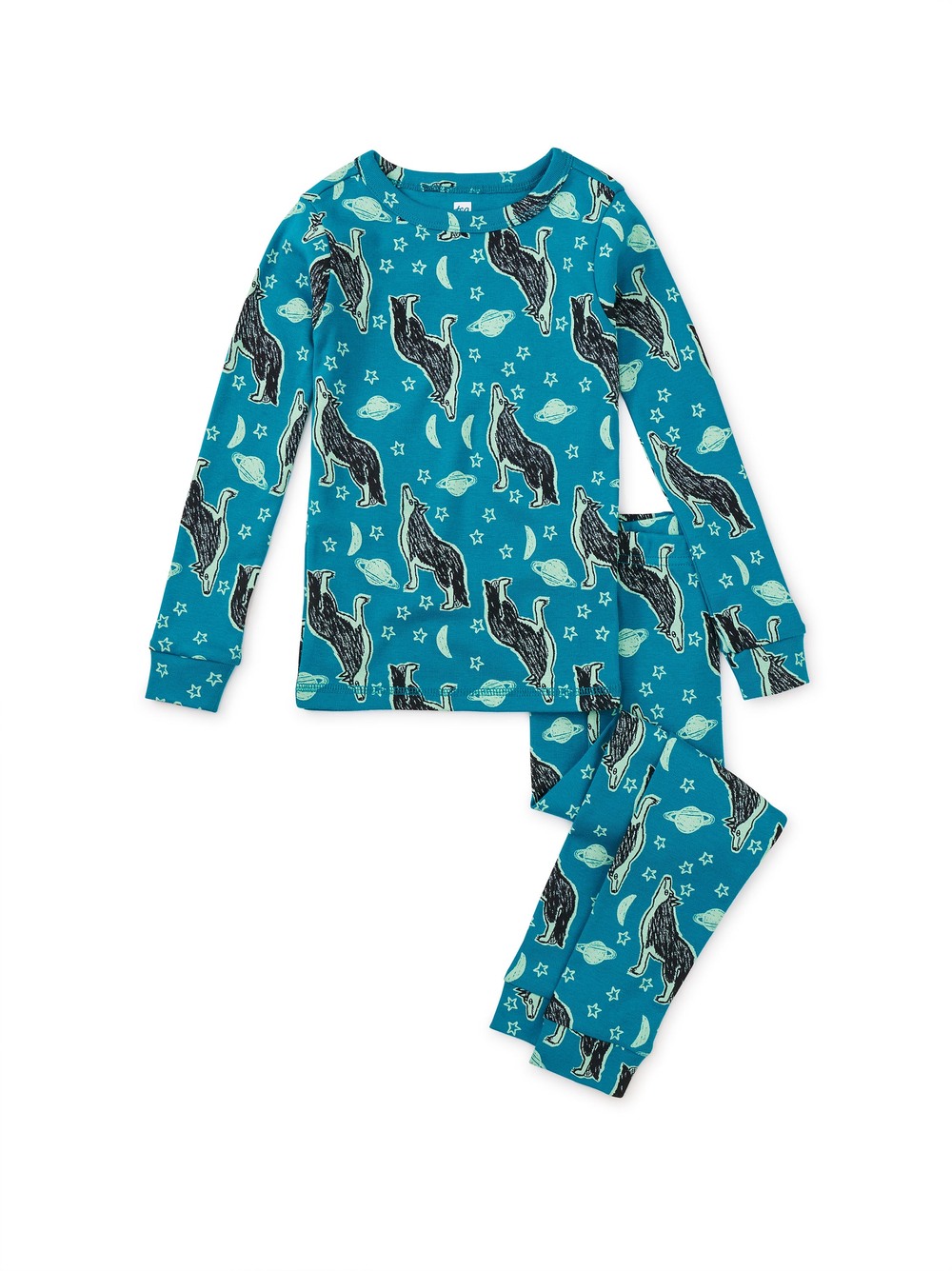 Glow in the Dark Pajama Set Tea Collection