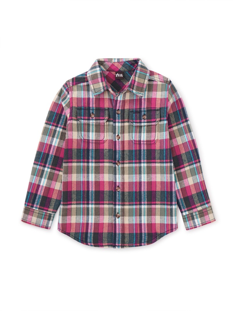 Flannel Button Up Shirt