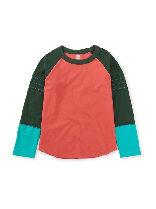 Explorer Colorblock Raglan Top