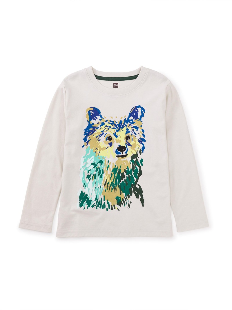 Impressionist Bear Graphic Tee