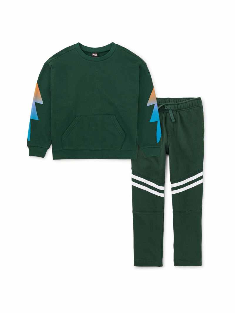 Lightning Strikes Popover & Joggers Set