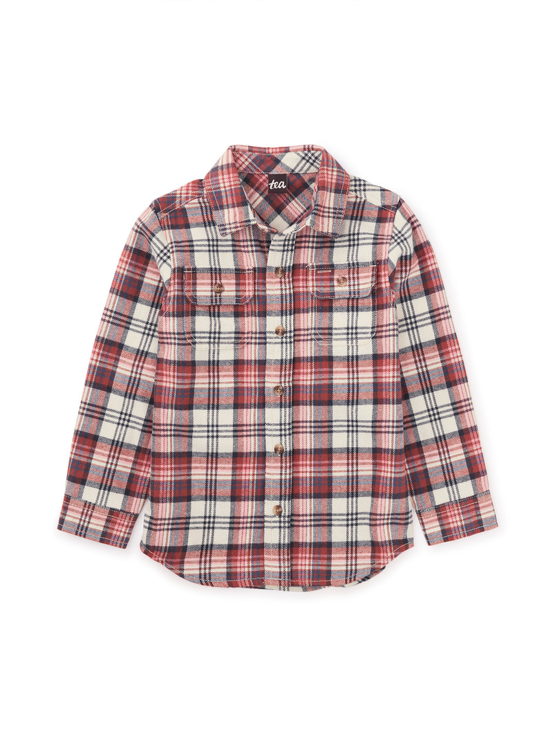 Flannel Button Up Shirt