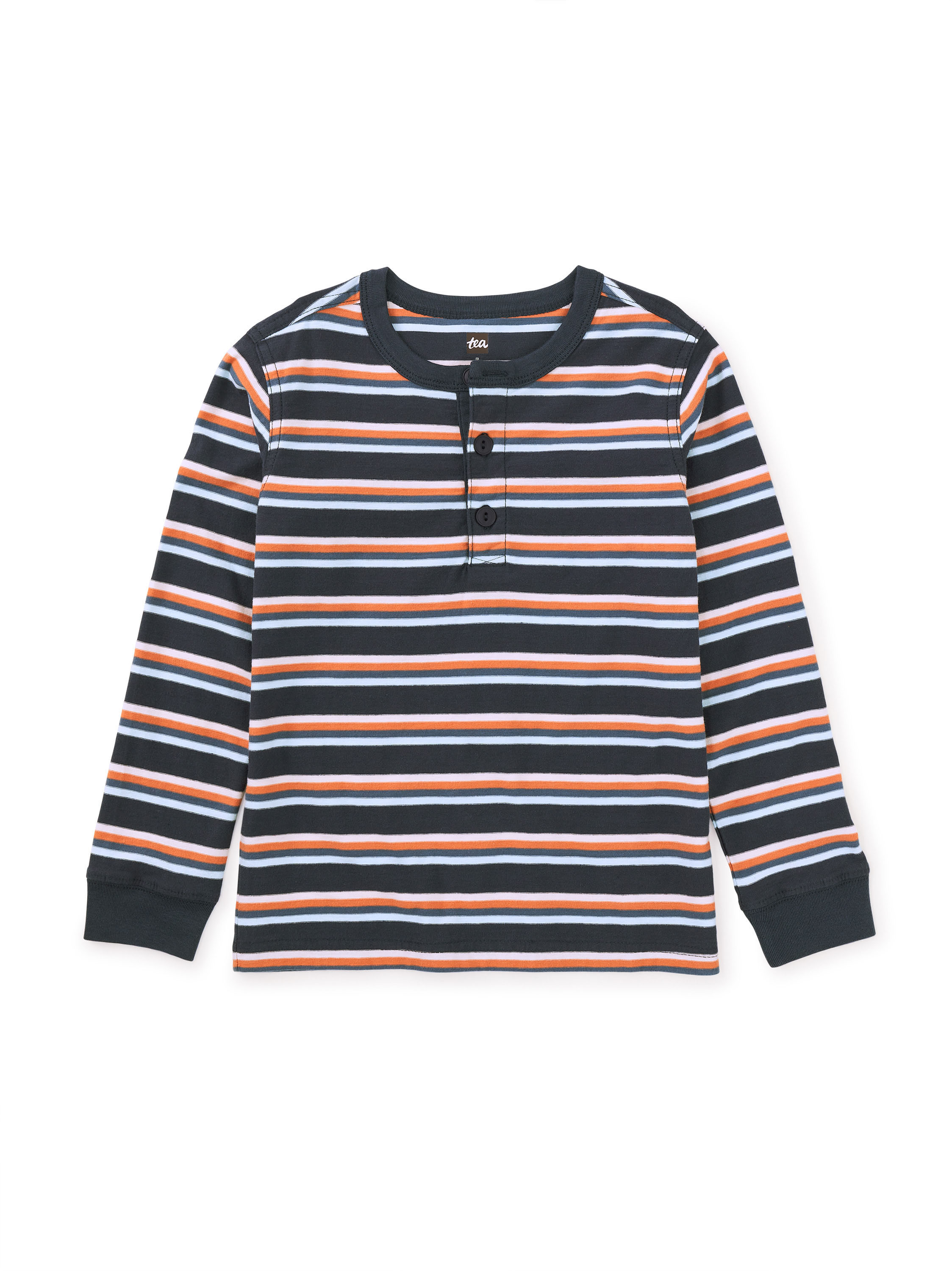men's striped henley shirt