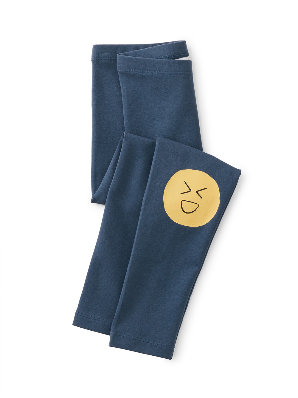 Emoji Knees Graphic Leggings