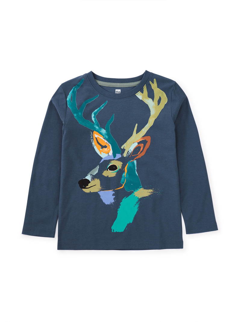 Friendly Deer Graphic Tee