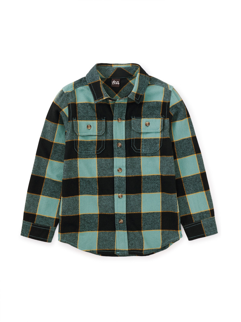 Flannel Button Up Shirt